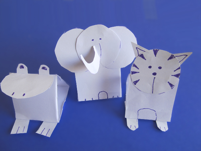 How to make paper animals
