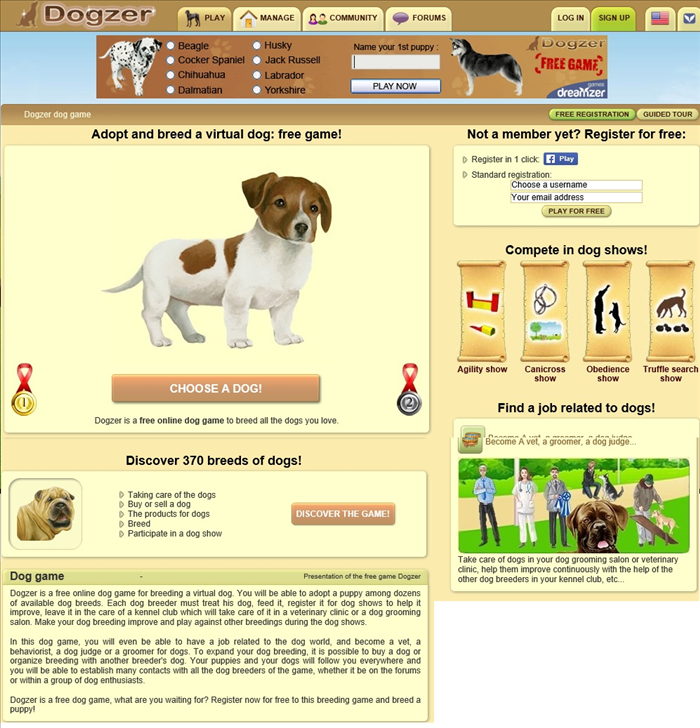 Where to adopt a virtual pet for free online