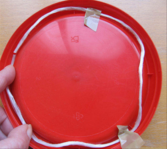 Measure the inside of the lid with a string