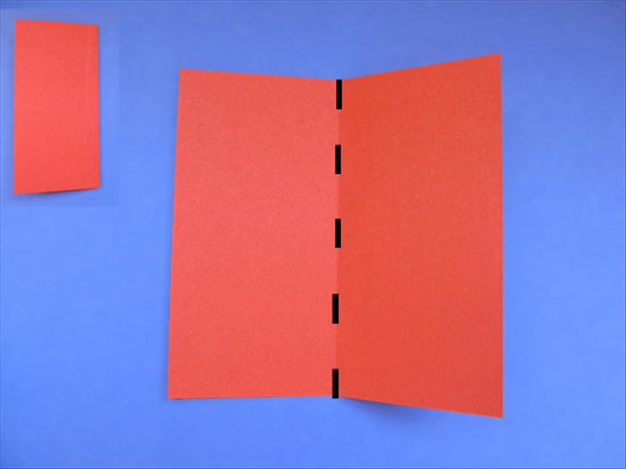 <p> Fold the paper in half</p> 
<p> Unfold</p> 
<p>  </p>