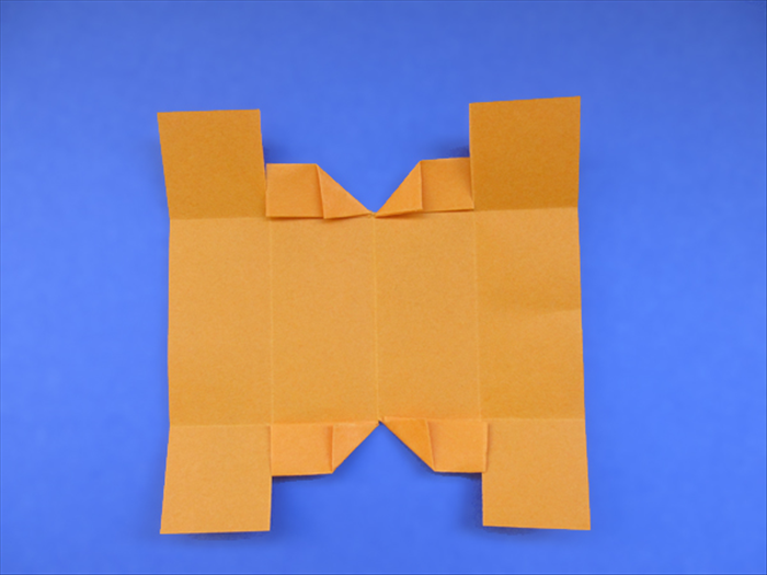 How to make a house from a square piece of paper