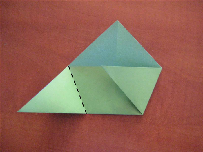 Repeat on the left side.
Crease and unfold